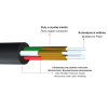 PRZEWÓD Y-C926ABK Jack TRS 3.5 mm WTYK / Jack TRS 3.5 mm WTYK 1.0 m UNITEK