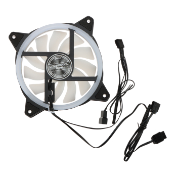 WENTYLATOR YY-120-BLACK-LOGO 1600 RPM ARGB LOVINGCOOL