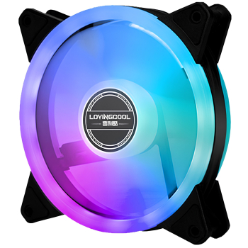 WENTYLATOR YY-120-BLACK-LOGO 1600 RPM ARGB LOVINGCOOL