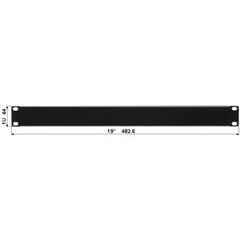 ZAŚLEPKA DO SZAFY RACK Z19-1U