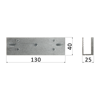 UCHWYT TYPU U ZW-180U MIA